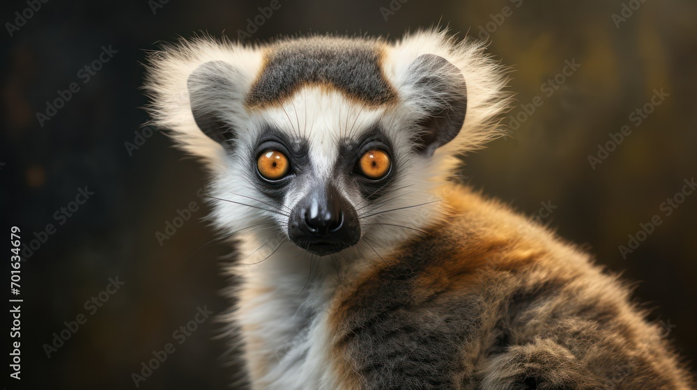 Obraz premium ring lemur catta