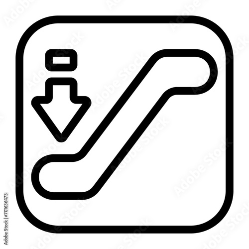 escalator icon