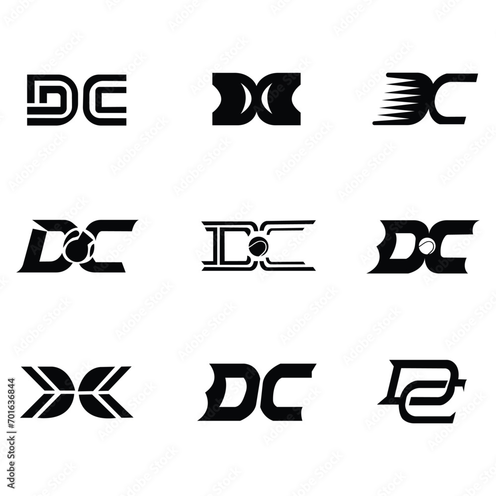 Abstract Logo Design DC Abstract Logo Design DC