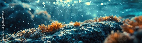 Sealife underwater banner © kramynina