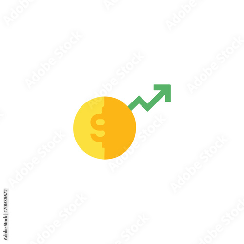 business Increase and Decrease icon