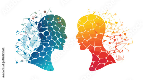 importance of attentive listening in friendships by creating a vector art piece that showcases friends engaged in meaningful conversations. 