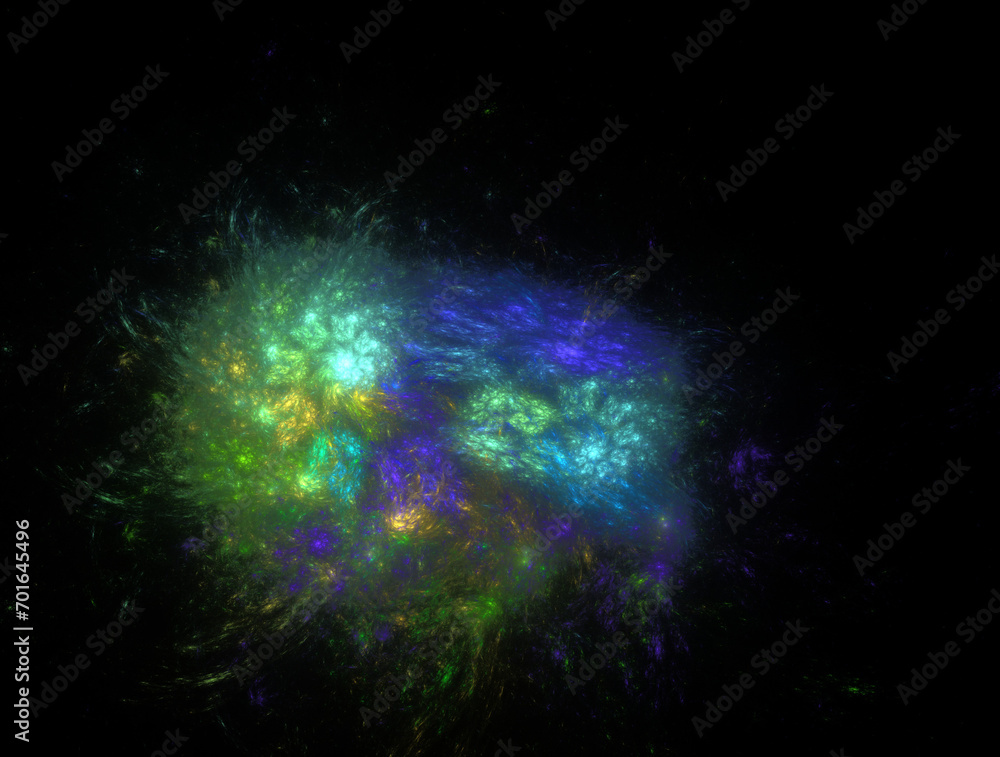 Obraz premium Imaginatory fractal abstract background Image