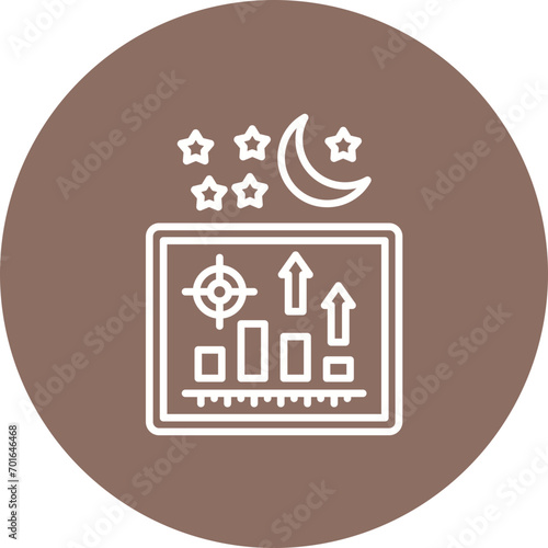 Evening Class Line Icon