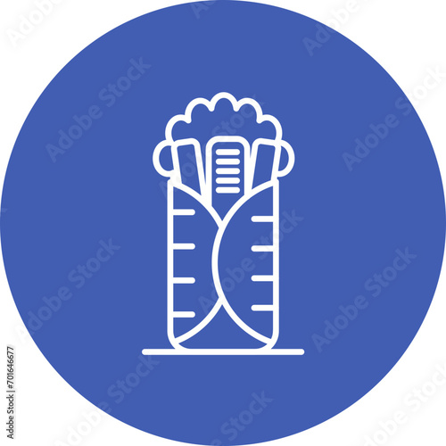 Falafel Line Icon