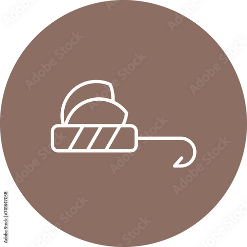 Fly-Fishing Line Icon