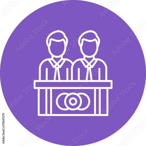 Committee Line Icon