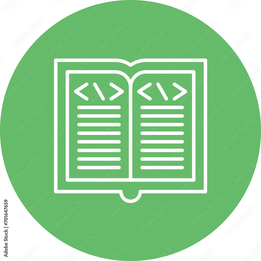 Learn To Code Line Icon Learn To Code Line Icon