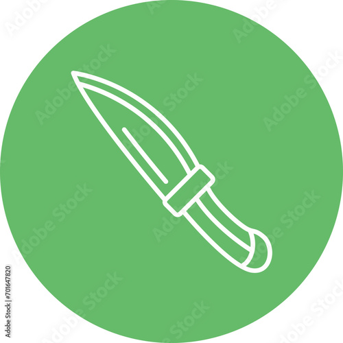 Knife Line Icon