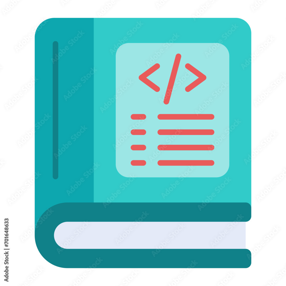 Coding Book Icon Coding Book Icon