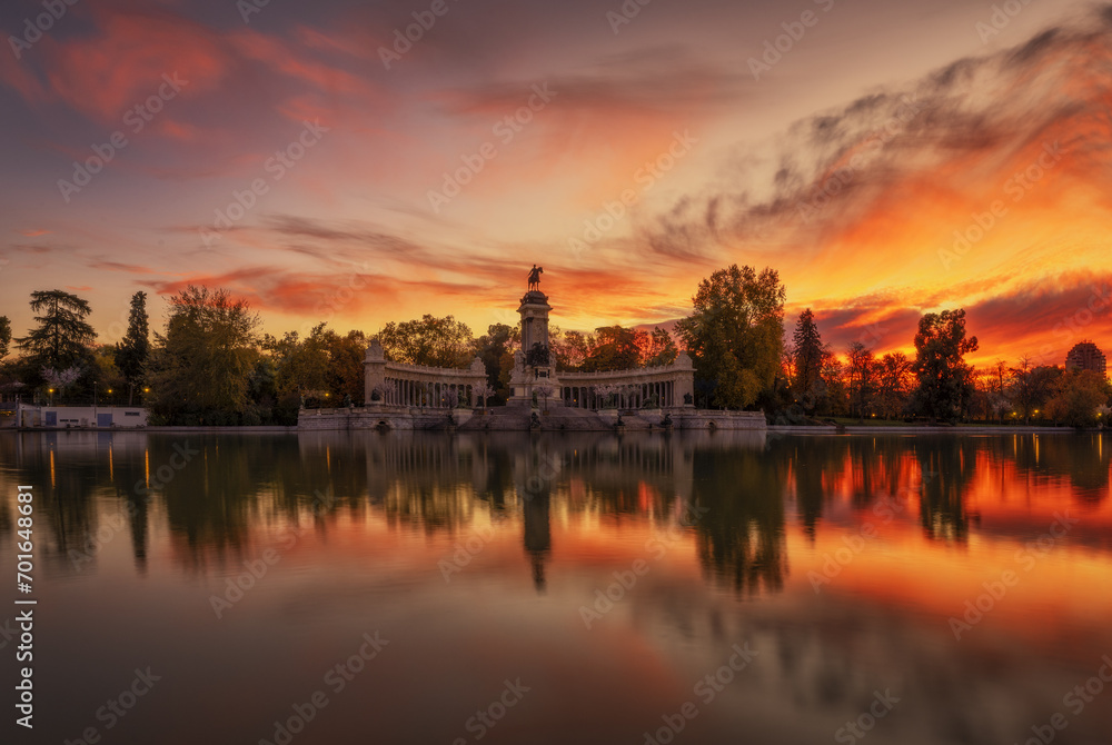 El amanecer mas bonito de Madrid