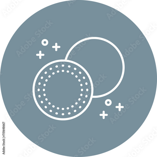 Cotton Pads Line Icon