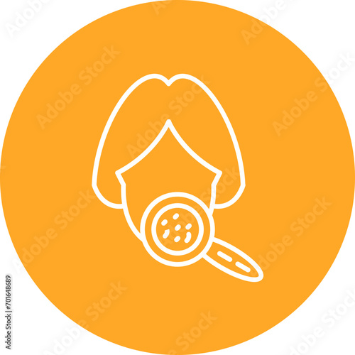 Dermatology Line Icon
