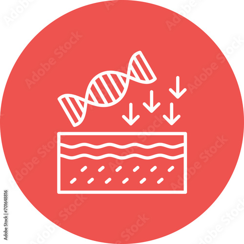 Genetics Line Icon