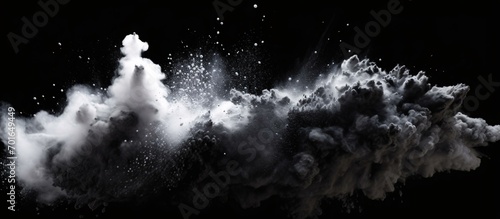 Abstract smoke splash background, dust splash concept illustration