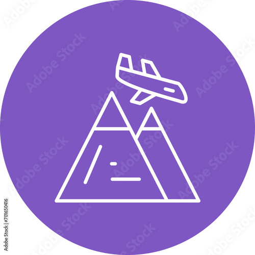 Adventure Tour Line Icon