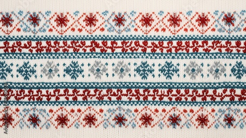 Sweater pattern texture, winter christmas concept illustration