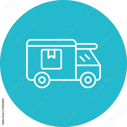 Delivery Line Icon