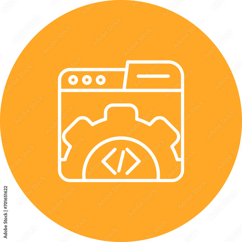 Icon Development Line Icon Icon Development Line Icon