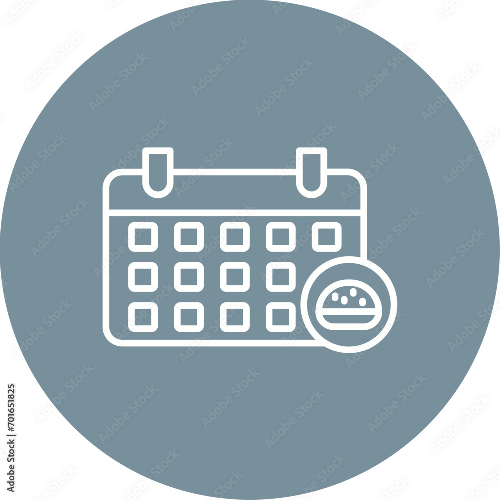Cheat Day Line Icon Cheat Day Line Icon