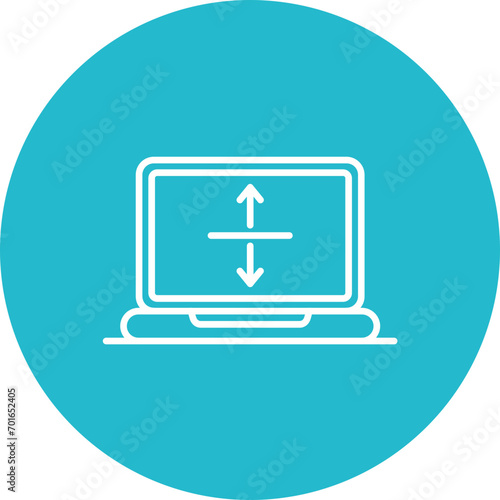 Average Line Icon