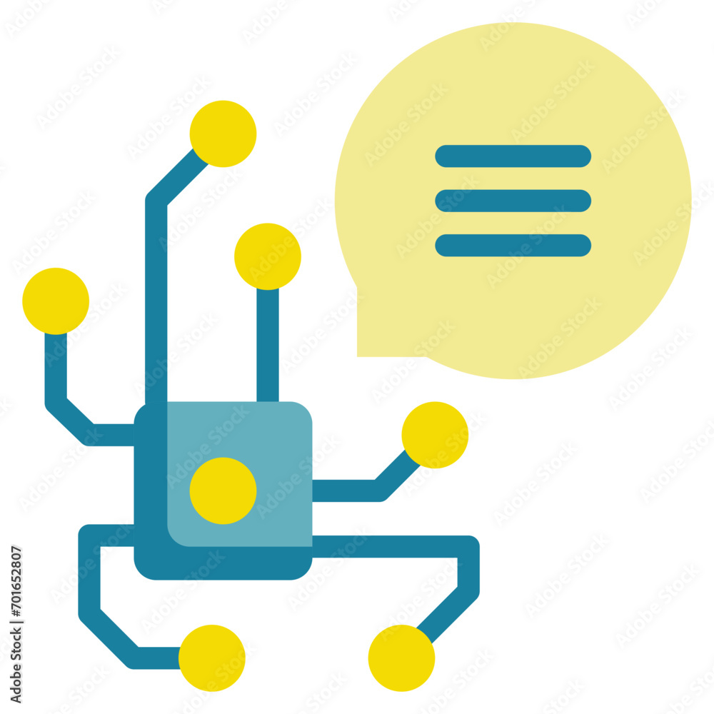 talk speech generate ai robot intelligence flat style talk speech generate ai robot intelligence flat style