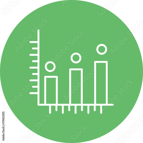 Histogram Line Icon
