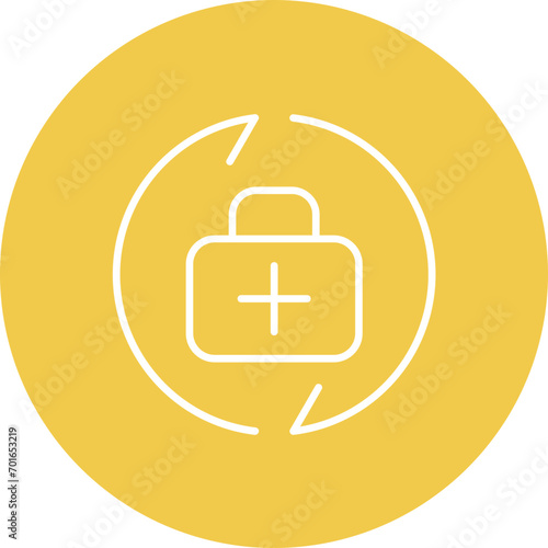 Injury Prevention Line Icon