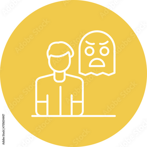 Phobia Line Icon