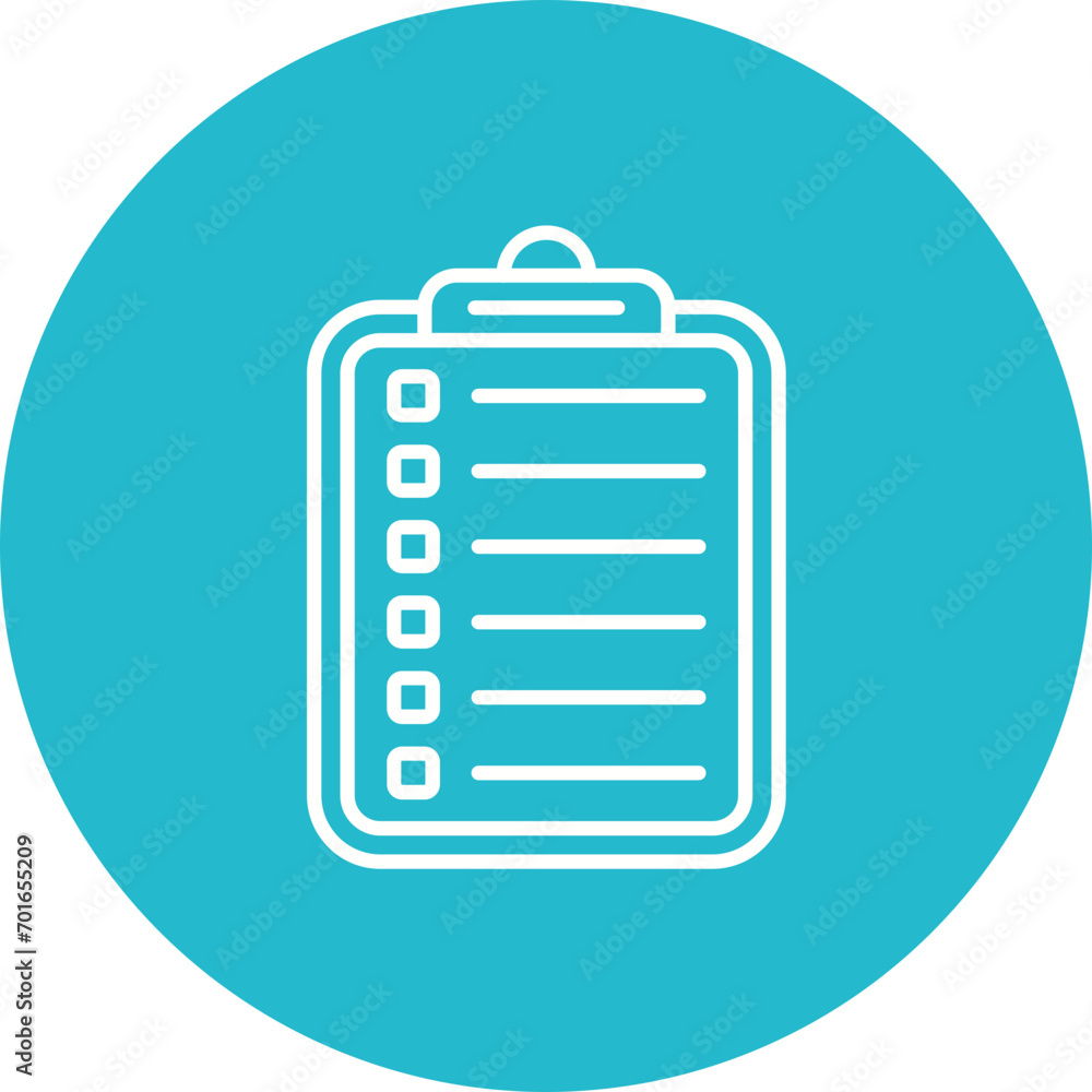 Client Brief Line Icon Client Brief Line Icon