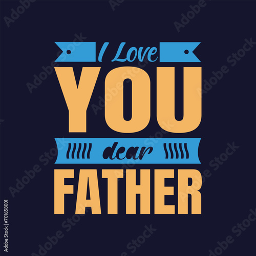 dad typography t-shirt design