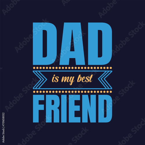 dad typography t-shirt design
