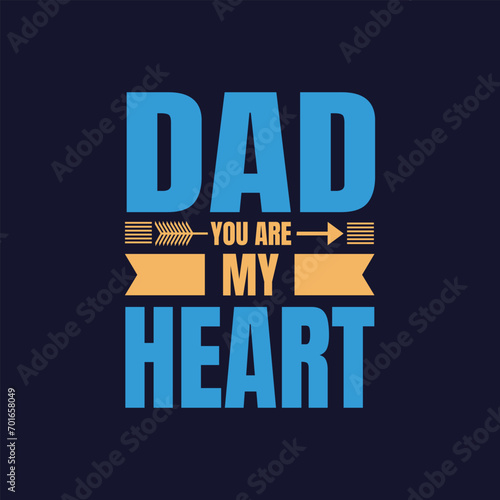 dad typography t-shirt design