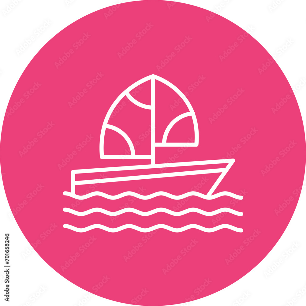 Monsoon Cup Line Icon