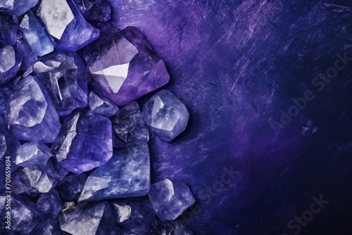 Tanzanite Background Texture created with Generative AI Technology