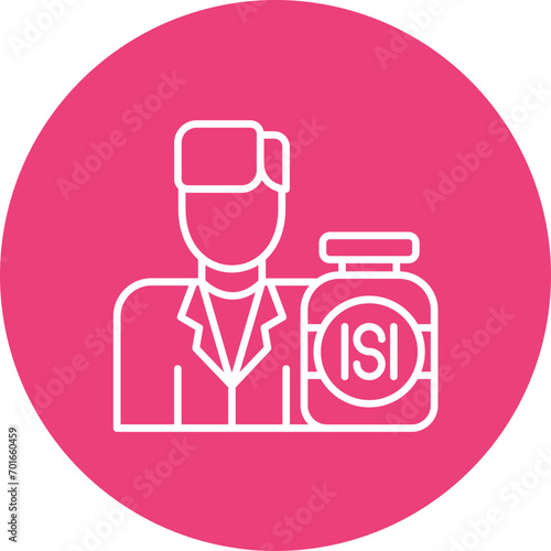 Employer Sponsored Insurance Line Icon