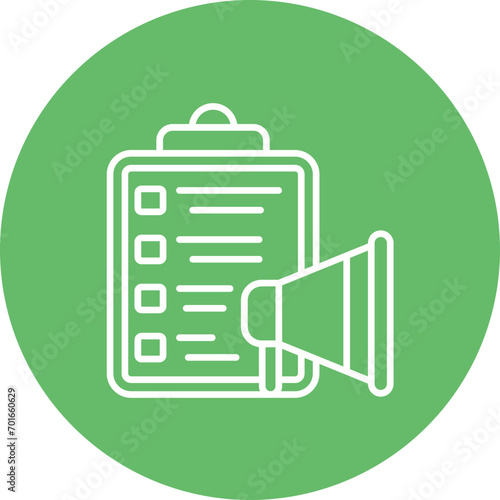 Recruitment Agency Line Icon