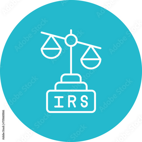 Irs Line Icon
