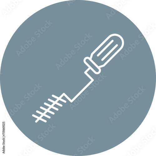 Sink Auger Line Icon