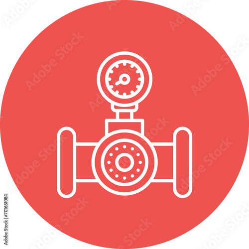 Pressure Checking Line Icon