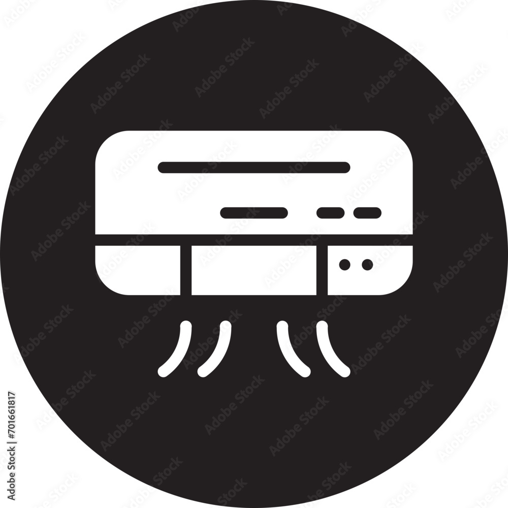 air conditioner glyph icon air conditioner glyph icon