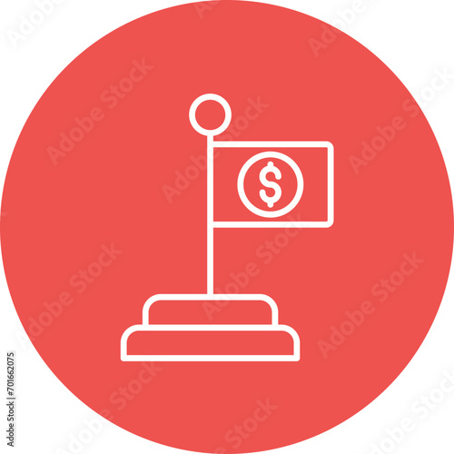 Territory Line Icon
