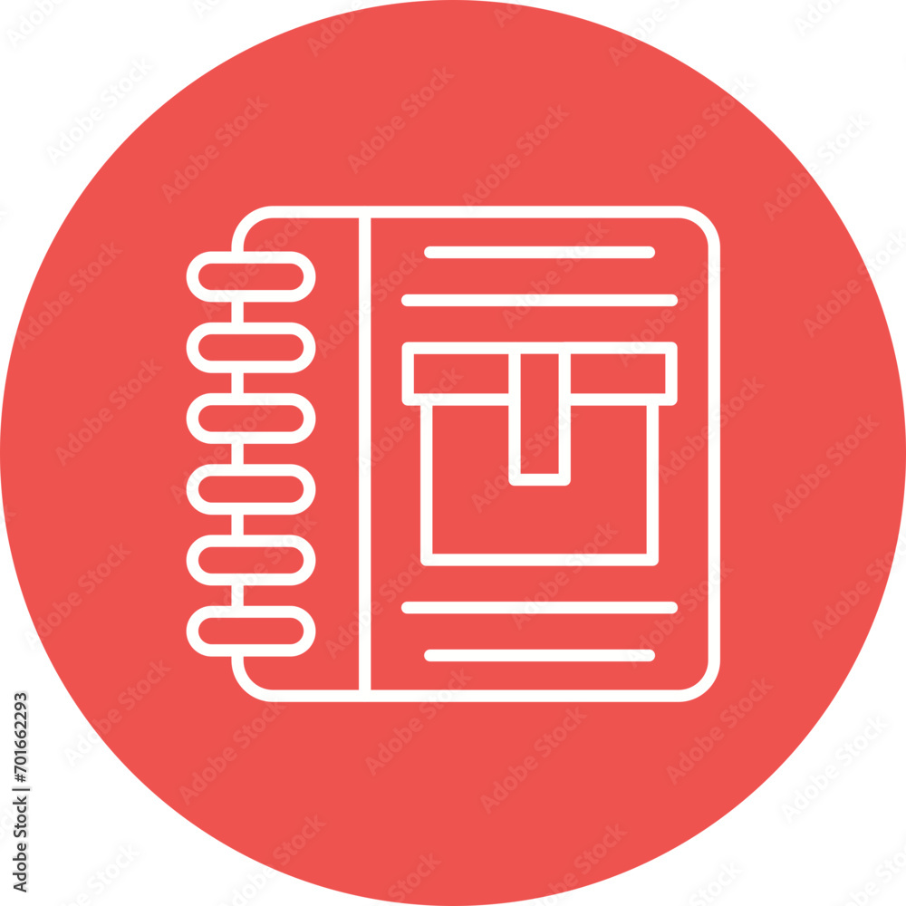 Product Directory Line Icon Product Directory Line Icon