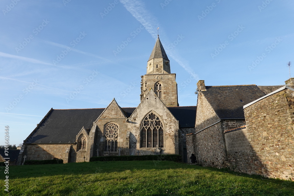 Eglise de Saint-Suliac en Bretagne