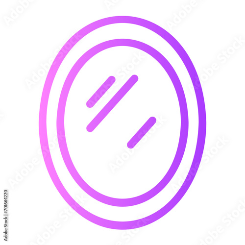 mirror gradient icon