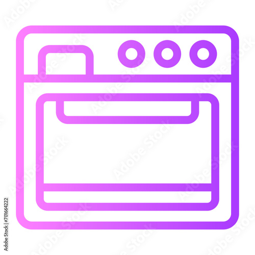 oven gradient icon