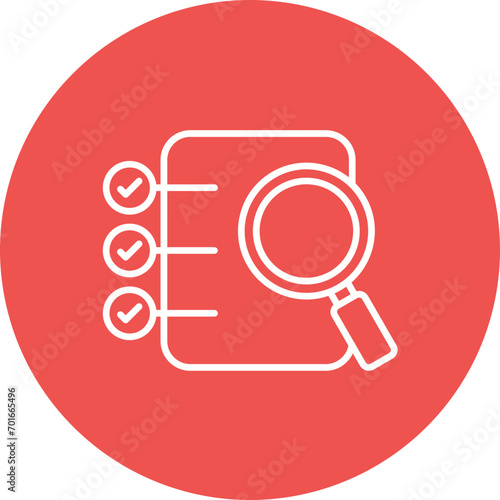 Proofreading Line Icon