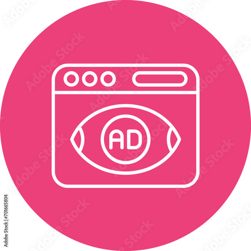 Impressions Line Icon