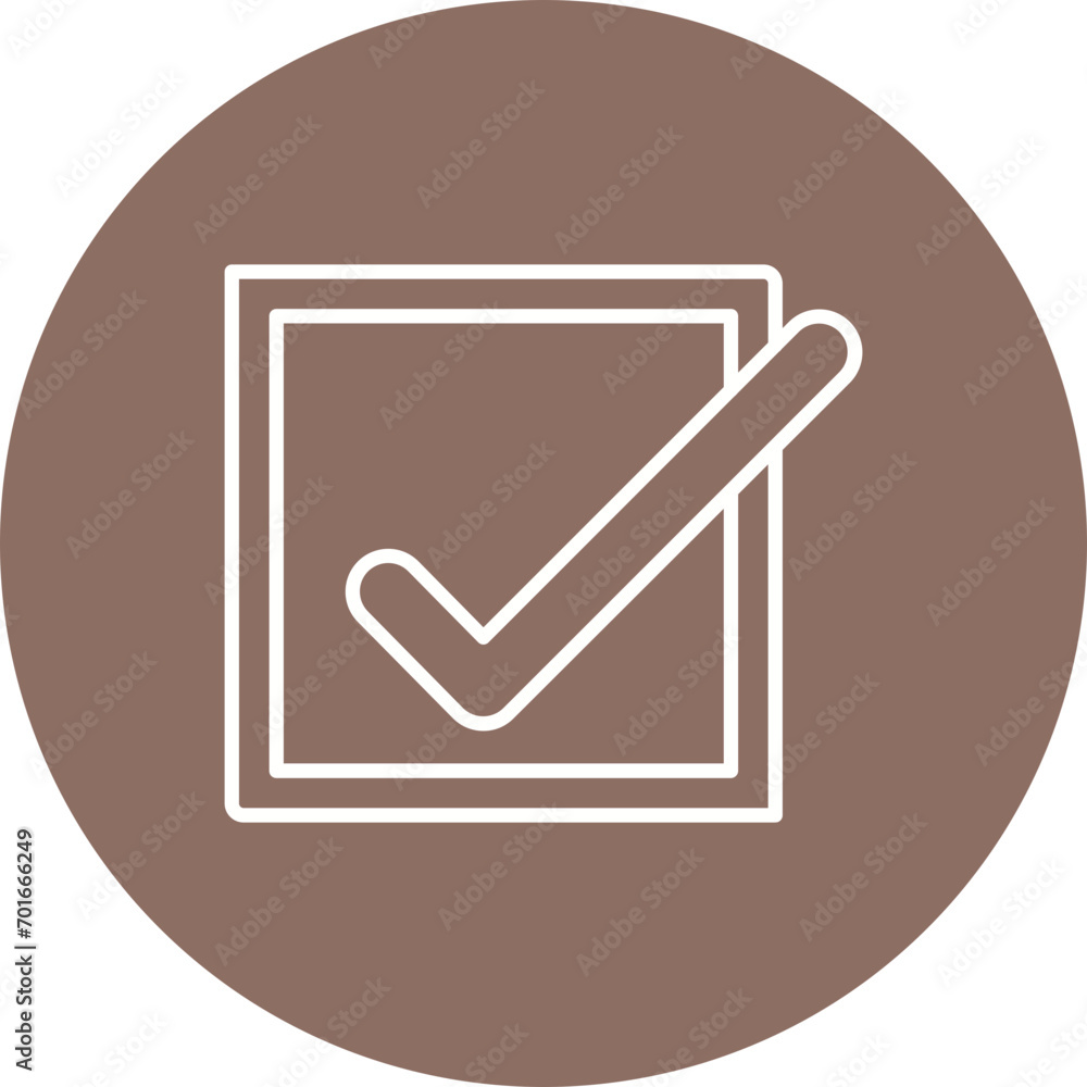 Checkbox Line Icon Checkbox Line Icon