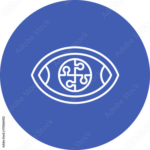 Business Vision Line Icon